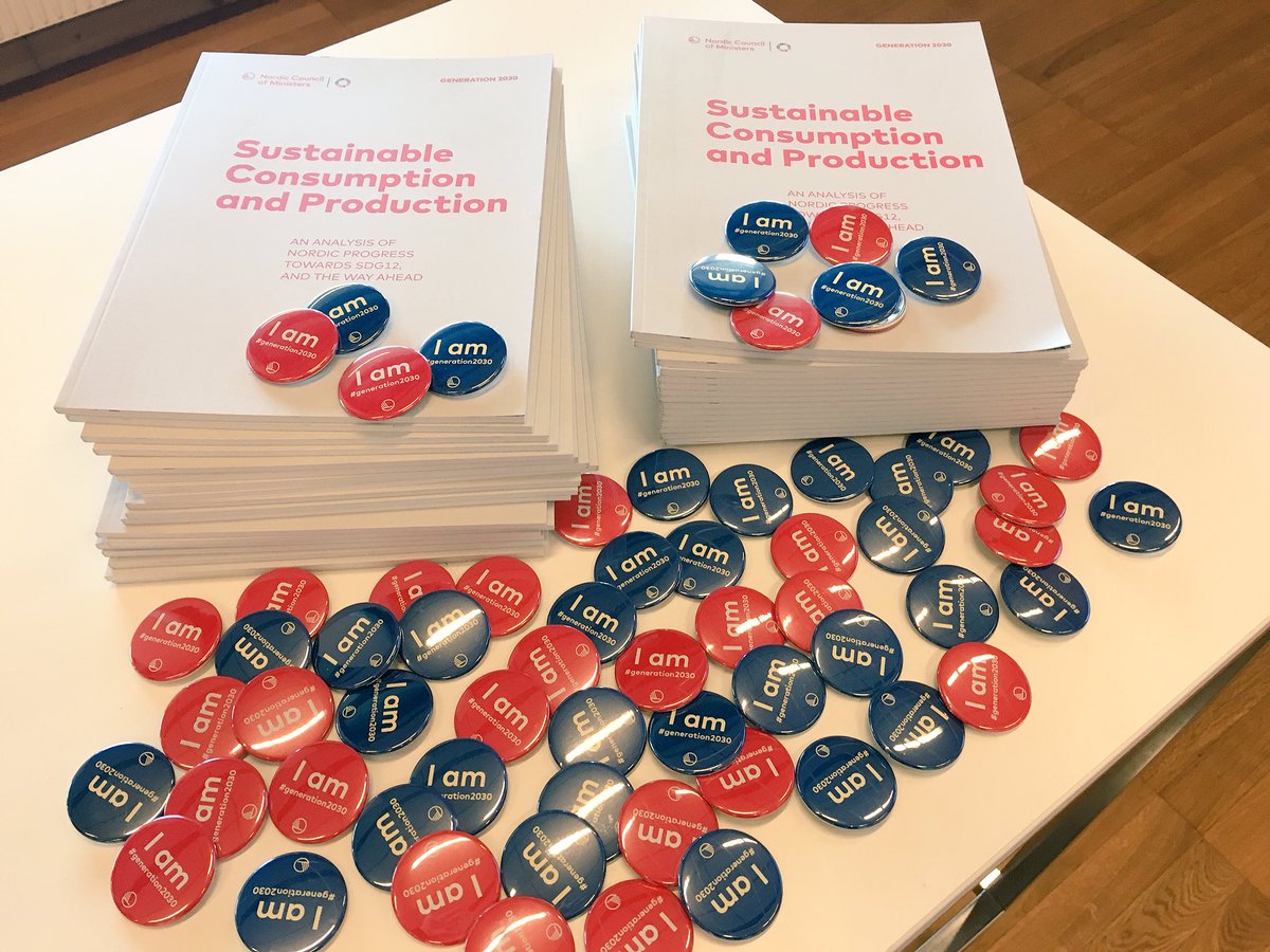 FannyEjder's tweet photo. Nordic Council of Ministers @nordenen at @ESDN_network Conference 2018! Get your copy of a new analysis taking the pulse on #SDG12, Responsible Consumption and Production, in the Nordic region / #Generation2030 https://t.co/AwZf9UwAuZ