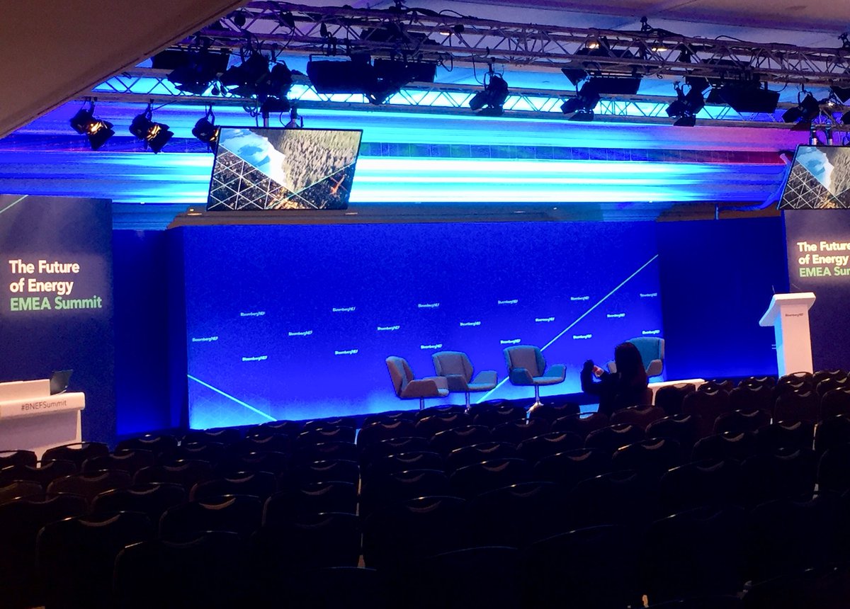 AlixChambris's tweet photo. Getting ready for the future of energy summit by @BloombergNEF #BNEFSummit #accelerateET #tw4SE https://t.co/4LFHrOUkDQ