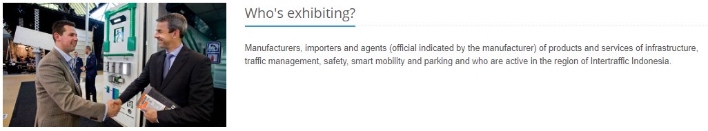 IntertrafficINA's tweet photo. From manufacturers, importers, and suppliers of products, services, and solutions in the field of traffic management, parking, safety, smart mobility, and infrastructure will exhibit in Intertraffic Indonesia 2018. Find out more at https://t.co/uaxyx98Xn7. #ITN2018 https://t.co/JzcInDu4j0
