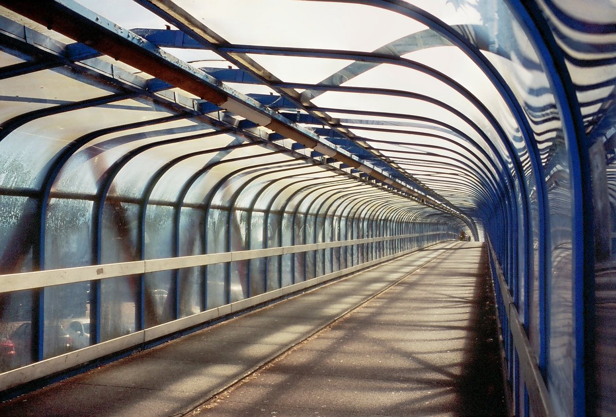 FrancisPullen's tweet photo. The Tony Carter covered cycle and pedestrian bridge rising over the railway lines at Cambridge station.
Leica M6 camera, 35mm Summicron lens, Velvia 100
@FUJIFILM_UK #beleiveinfilm #shootfilm #filmisnotdead #colour #cyclebridge #vanishingpoint #perspective https://t.co/mLDpyQ7CzT