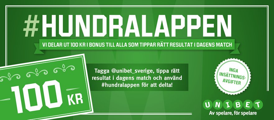 Unibet Sverige tweet media