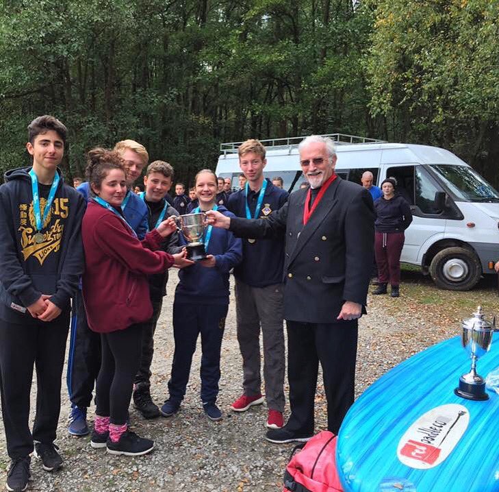 BZ to <a href="/SeaCadetsUK/">Sea Cadets</a> who took part in #Chosin18 this weekend with you all showing AT skills grit, determination and teamwork. Particular shout out to the winners Rickmansworth Unit being presented the trophy by <a href="/WCoMC/">WCoMC</a> thanks to <a href="/HMSPresidentRNR/">HMS President</a> for attending too!