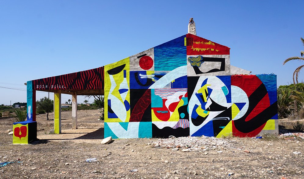 RoshRlove's tweet photo. "El Campo fui Yo"
A 4 manos con roice183 
#rosh #rosh333 #roice183 #roice #abstract #muralart #muralism #arte #landart #elche #zona33 #333crew https://t.co/Nw1ZEyy2uq