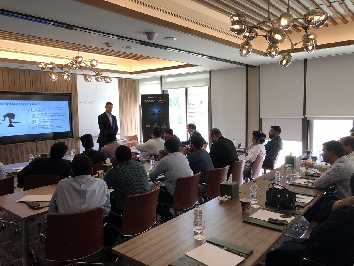 adhame79's tweet photo. ARROW and DELL EMC Modern Data Center event in Muscat Oman @661dany @kgeorge79 @AmjadAntari @fsaadeh @tom_o_vt https://t.co/csVcGduUSA