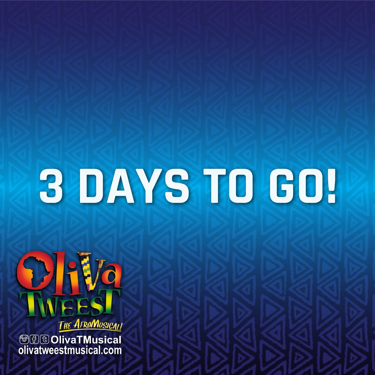 OlivaTMusical's tweet photo. #OlivaTweestTheAfromusical with it’s refreshing storyline, will endeavour to showcase seamless interaction between cast and musicians.
3 days until the first leg of our UK tour.
https://t.co/pDJpNVcl1v for tickets!
#OlivaTweest #fromthewestend #newmusical #DontGetItTweested https://t.co/JlGoYi3cg4
