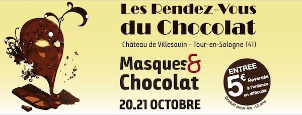 #blois | Les Rendez-Vous du Chocolat 13e édition des Rendez-Vous du Chocolat.&amp;nbsp; Le thème de cette année est « MASQUES ET CHOCOLAT ».&amp;nbsp; Autour de ce thème de nombreuses animations vous seront proposées :&amp;nbsp; &amp;gt; Parade vénitienne&amp;nbsp; &amp;gt;... sortiren41.fr/Les-Rendez-Vou…