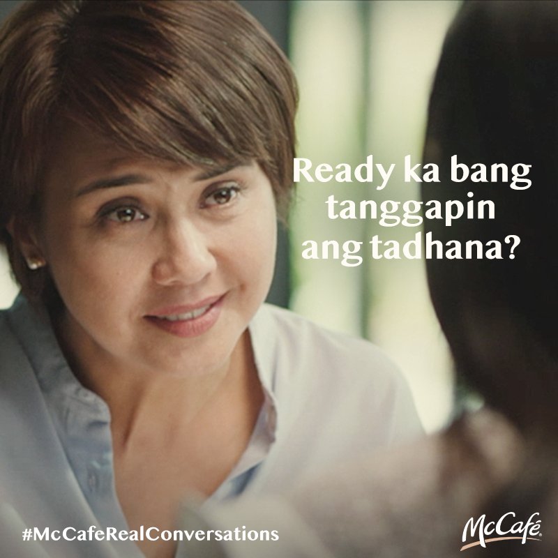 McDo_PH's tweet photo. Minsan biglaan ang dating. Napaghahandaan ba ang tadhana? #McCafeRealConversations https://t.co/dtBDHc9o2M