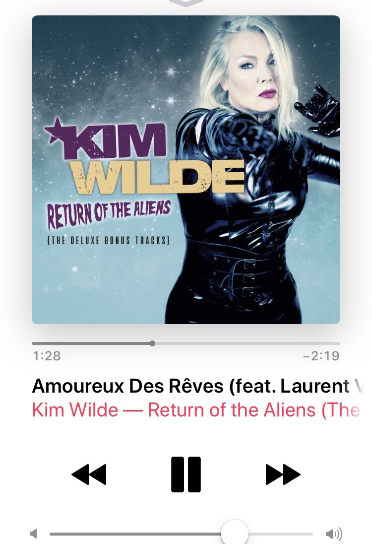 dougray71's tweet photo. Great new tune from @kimwilde to help journey home! #Returnofthealiens π½π½π½ https://t.co/obf60p7Hrw