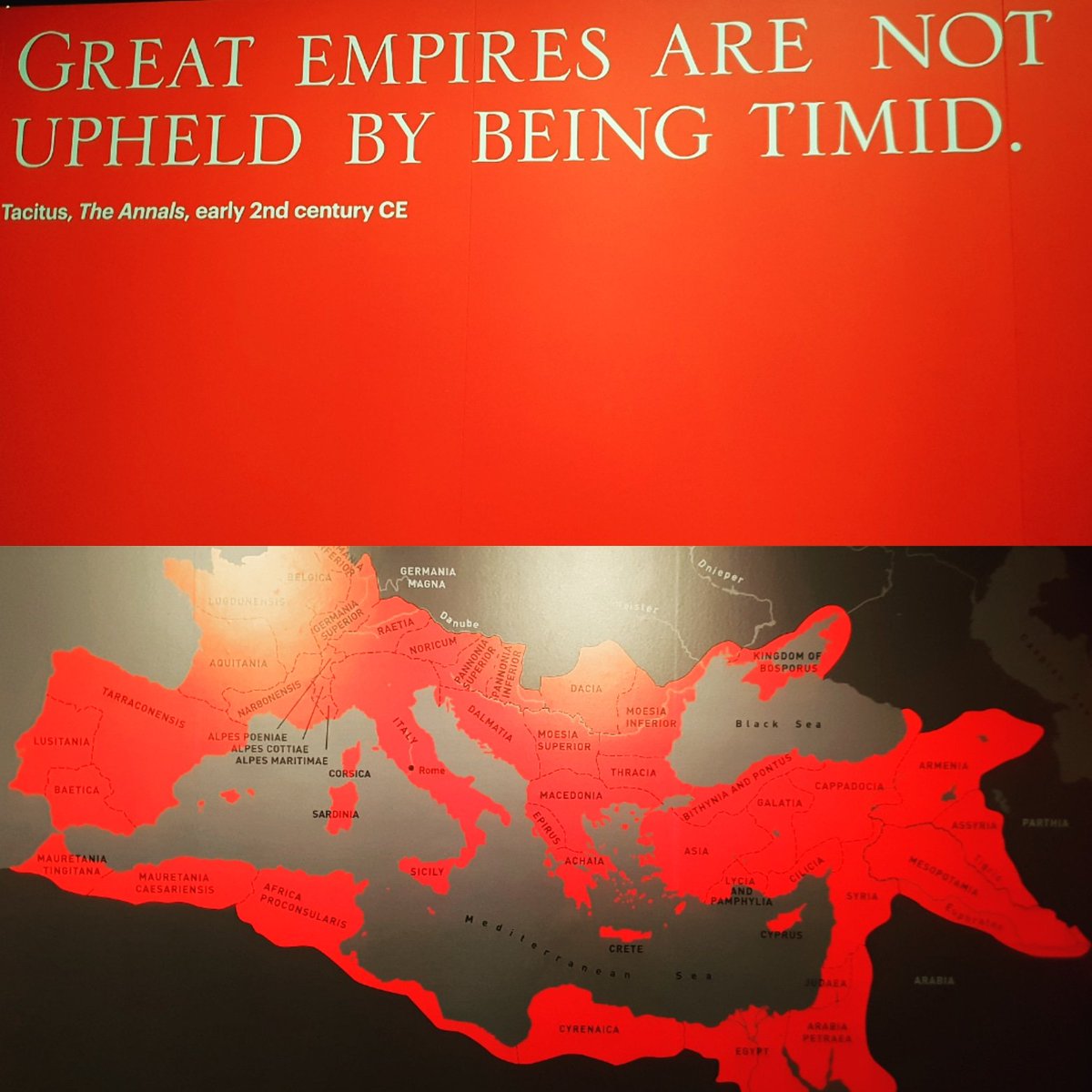 p_historians's tweet photo. Are you in Canberra and dying for some Roman artefacts? Look no further than the exhibit at the National Musem #museum #Rome #NMArome #Radinred https://t.co/PUDVl0keQs