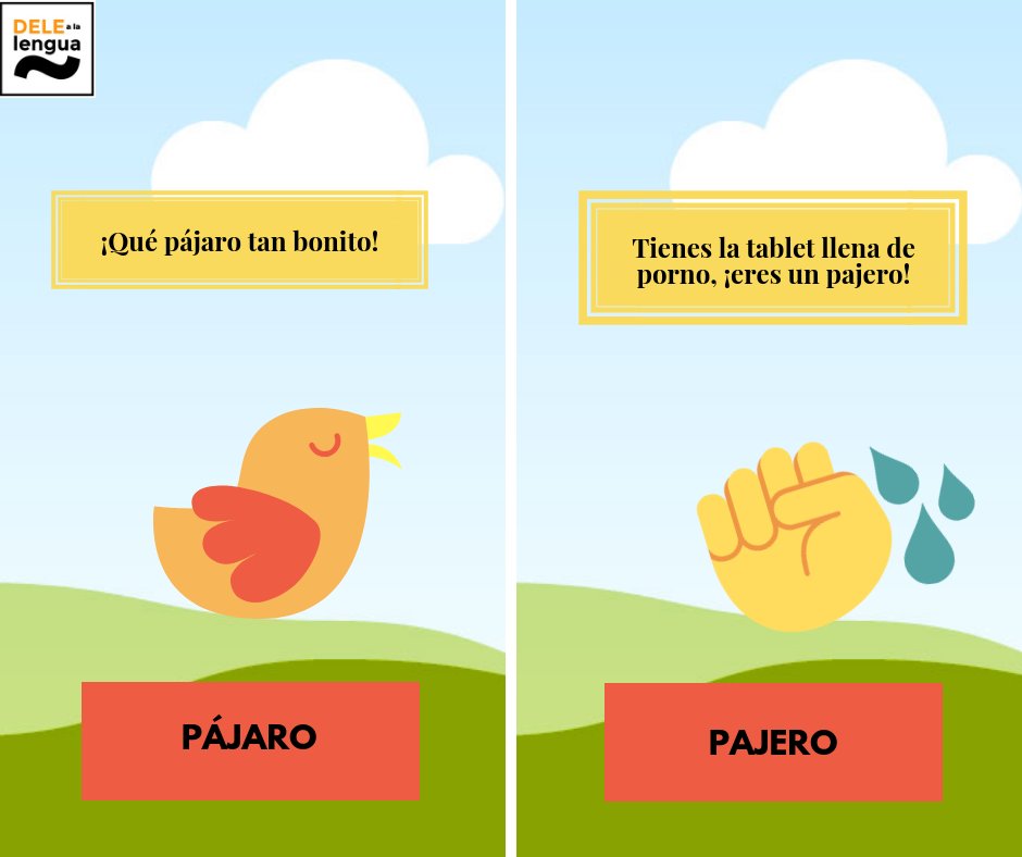 DELEalalengua's tweet photo. #FelizLunes docentes! Traemos estas infografías por si vuestros alumnos tienen 20 anos, piden polla en un restaurante, hablan ingles o tienen un pajero muy bonito. #ELE #DELE #Español #Spanish #TwitterELE #conversación #Spagnolo #BienvenidoOctubre #Espagnol #PracticeSpanish https://t.co/dBkUqCwANY