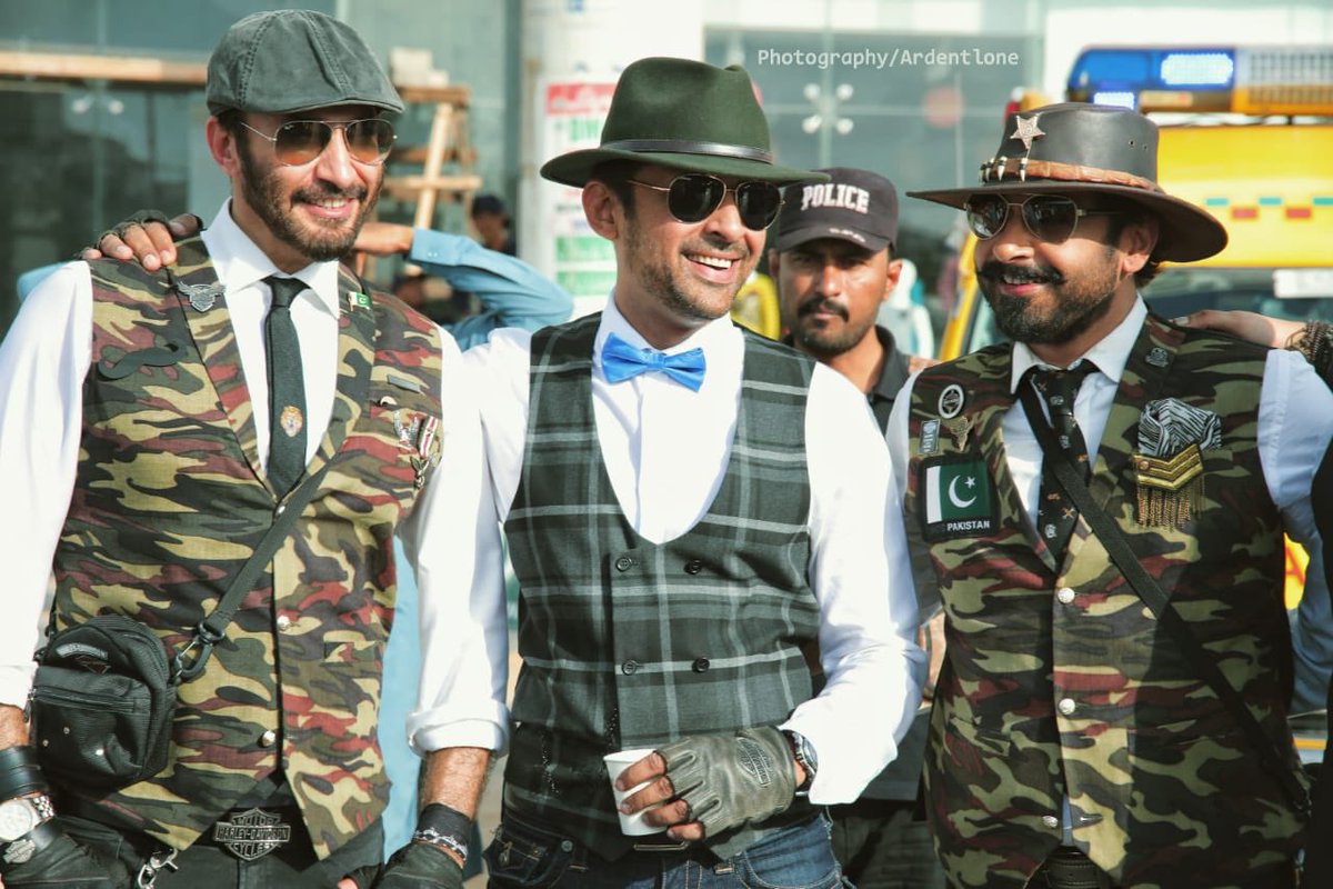 aijazz7's tweet photo. So few more clicks from yesterday’s ride .. what a day it was ... everyone looked awesome #gentlemansride #gentlemansride2018 #dgr #dgr2018 #riders #mororcycle #motorcycles #pakistan #karachi #movieshoovy #ironbrotherhoodmc #harleydavidson #harley #passion #rideforacause #formal https://t.co/GQGAMnDKDb