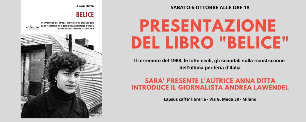 Belice6818's tweet photo. Presentazioni di "Belice", tutte le date e le città https://t.co/LrserkNZcG https://t.co/k90gqEFVqJ