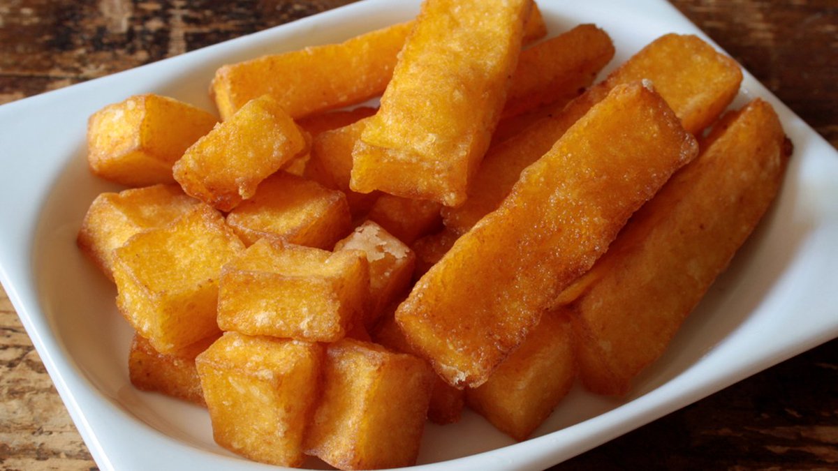 SaborBrasil_it's tweet photo. POLENTA FRITA
 NUOVO VIDEO
https://t.co/1FBktame3x
 NOVO VIDEO
https://t.co/OeCWJdsLKB
 NEW VIDEO
https://t.co/g6aSZyMCXR https://t.co/0FRdp6WTjr