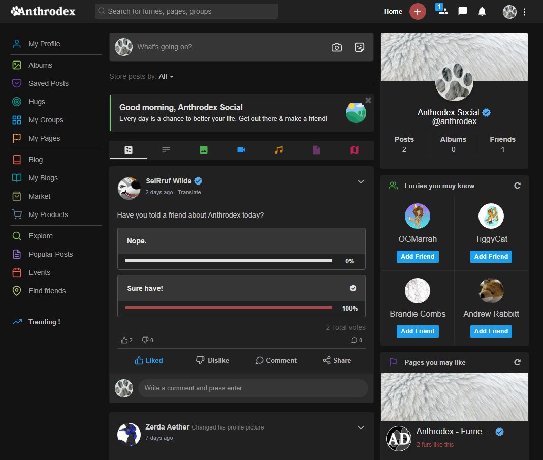 AnthroDex's tweet photo. More screenshots of #Anthrodex using our new ~Night Mode~. Likey? There's way more awesome to see when you join! It's free. More features coming! #furry #furries #furryfandom #anthro

Join using Twitter! https://t.co/3OsdHlMfIH
Manually Register: https://t.co/JVgWln29iL https://t.co/mA6SLsHvoN
