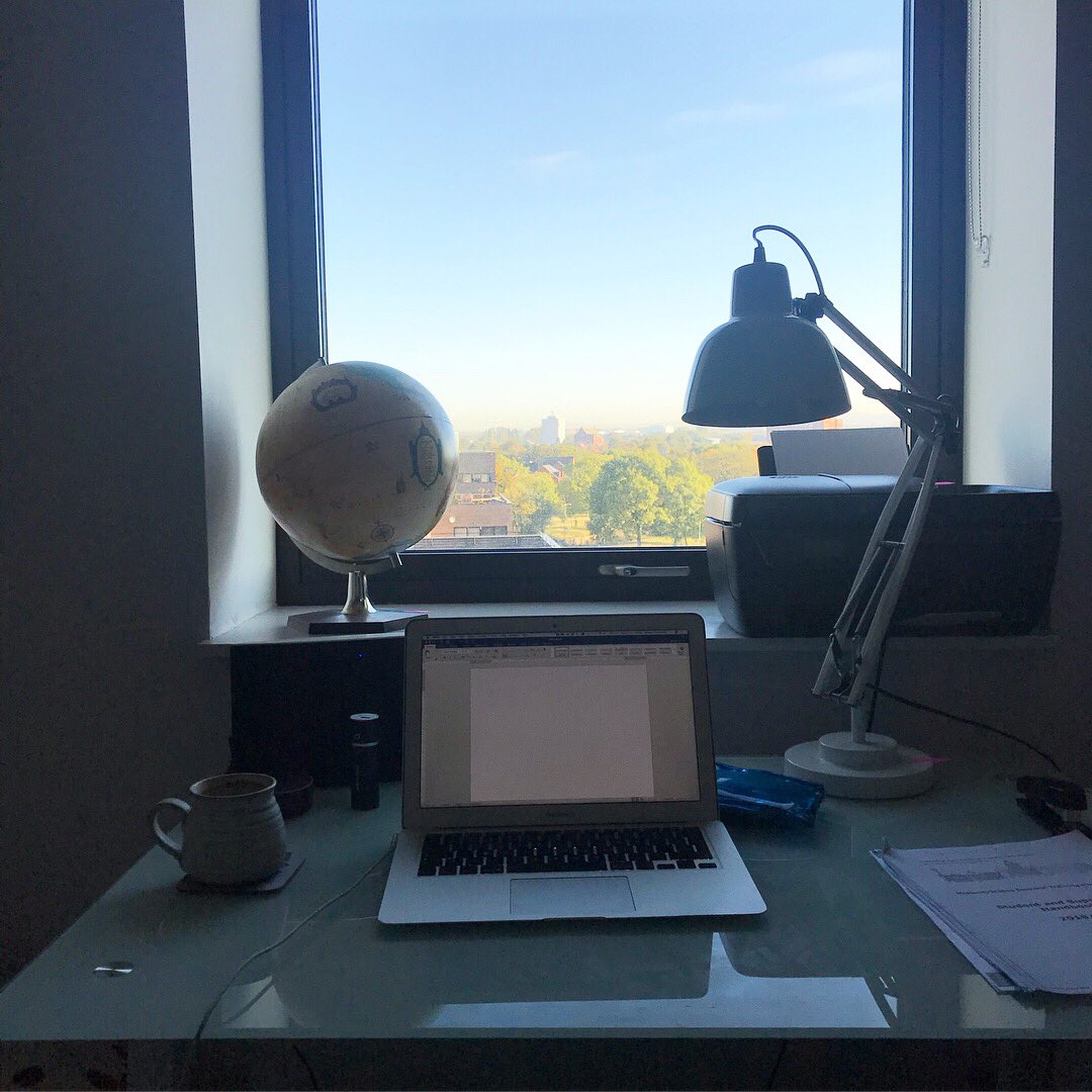stew_campbell's tweet photo. Token #Day1 shot. #BlankPage #PhD #StartAtTheVeryBeginning #SongsWithoutBorders https://t.co/mZFvgW9m7w