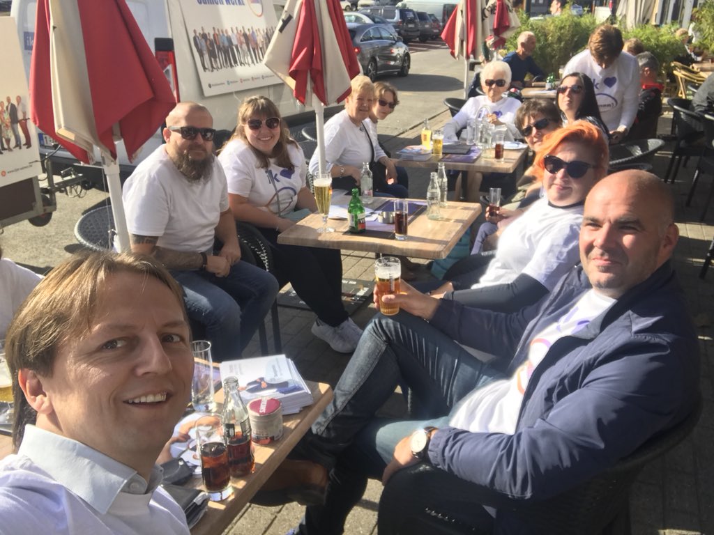 LijstSamen's tweet photo. Even tussenstop tijdens onze campagnedag. #samenwerkt https://t.co/nJ65LzLvcM