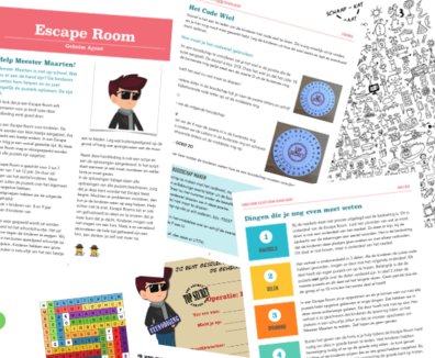 FeestIdee4you's tweet photo. Onze Escape Room geheim agent is intussen al meer dan 100 keer verkocht. 🎉 Fijn dat jullie zo enthousiast zijn! 
 Er komen vaak vragen binnen over de escape room. 
 Hier vind je antwoord op een aantal veelgestelde vragen (FAQ). 
 https://t.co/iA9vmeA2FJ https://t.co/VUXPzbGaNE