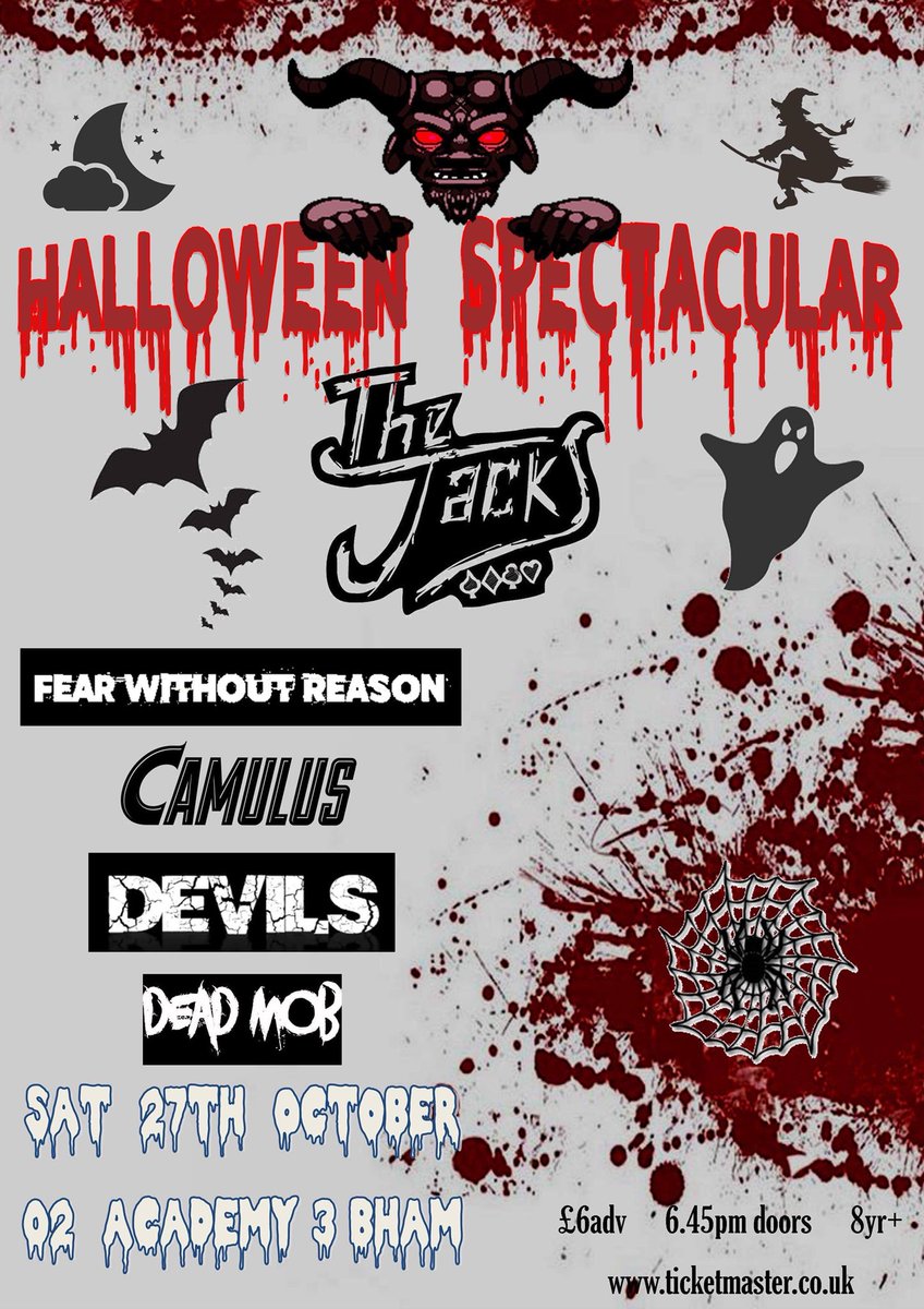 devilspunkrock's tweet image. Next up people with Dead Mob, Camulus, Fear Without Reason and The Jacks - gonna be massive- get down early