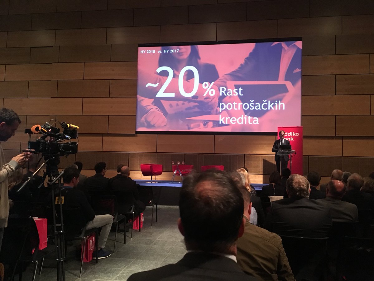 miala's tweet photo. Mr. Žižek presenting @AddikoBankHR #AddikoMO https://t.co/CWhtymiTQI