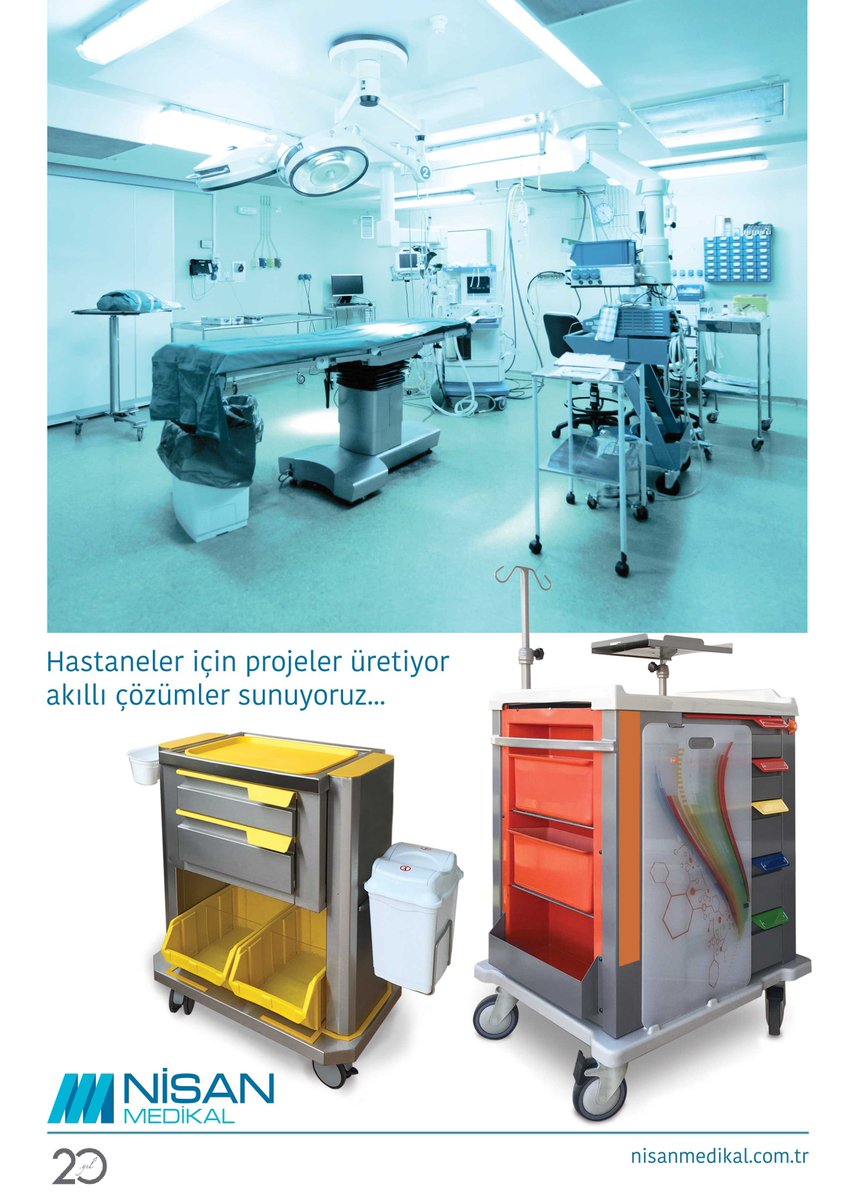 Hastaneler için projeler üretiyor, akıllı çözümler sunuyoruz #pazartesi #nisanmedikal #ankara #istanbul #izmir