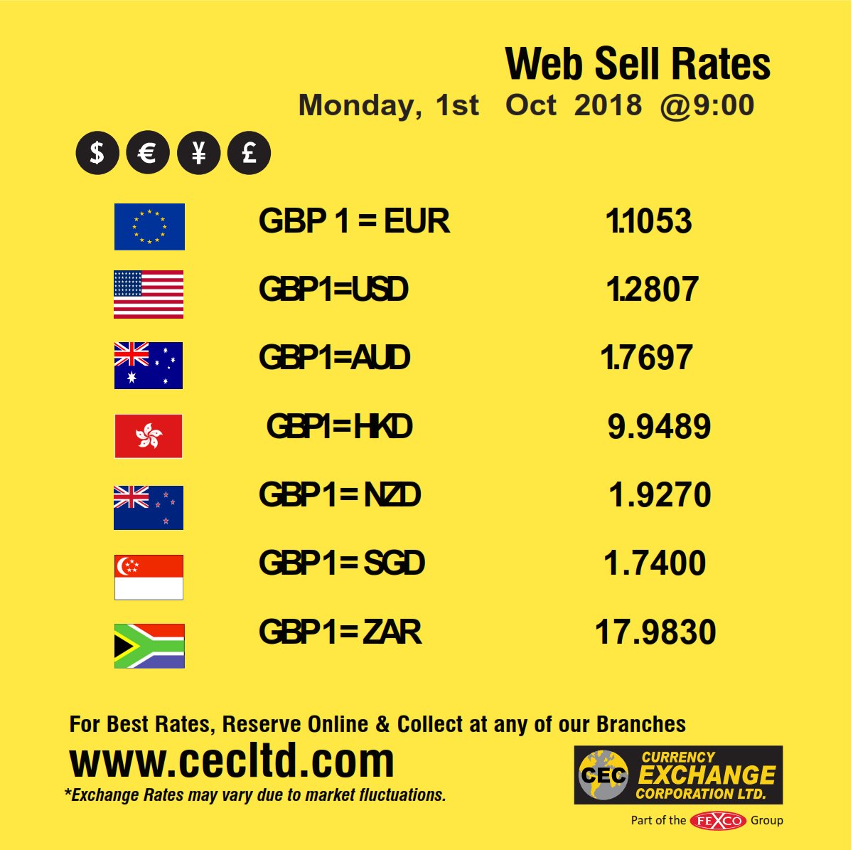 CECLTD21's tweet photo. For the best travel money exchange rates around, use CEC https://t.co/w4WIXs5RGg
