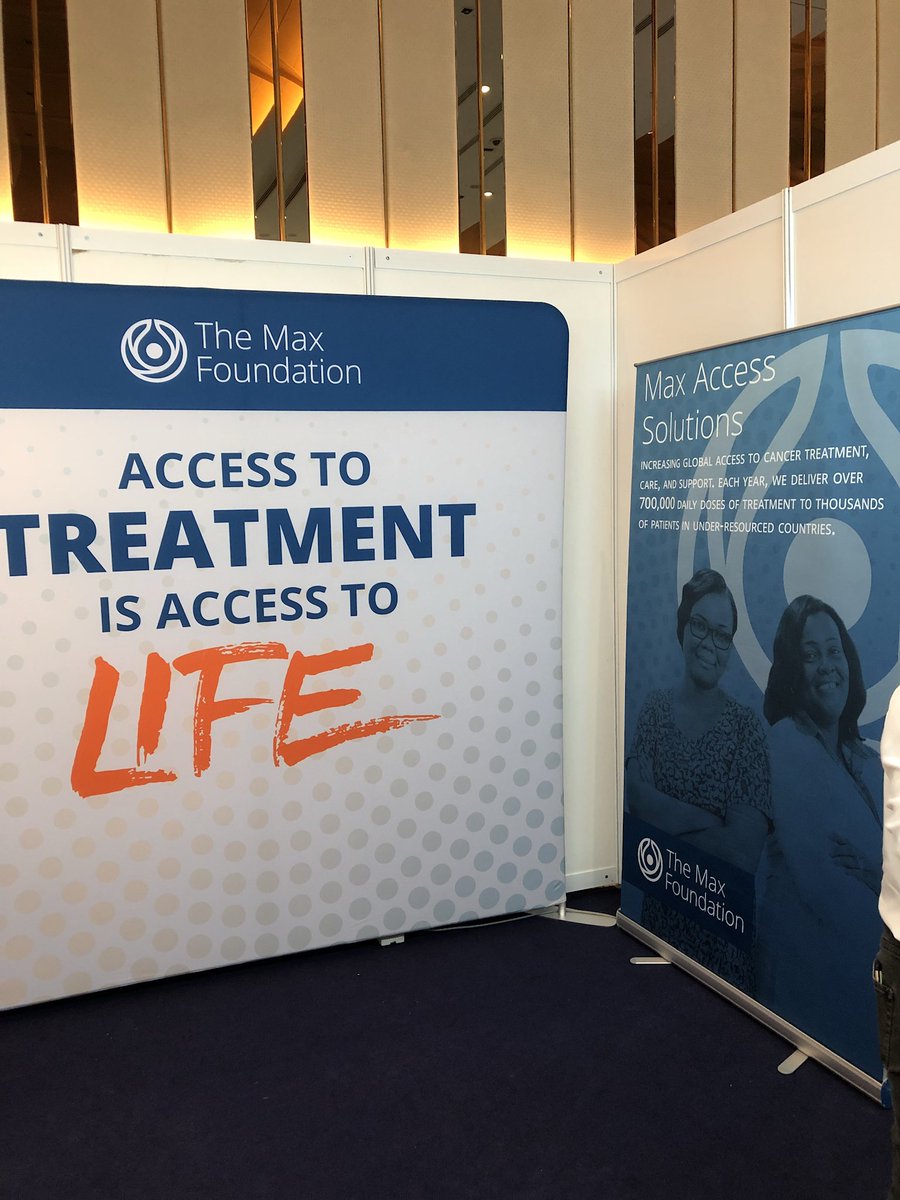 #2018WCC Please do visit @stompoutcancer’s booth #10 at the   World Cancer Congress <a href="/uicc/">Union for International #CancerControl</a> #AccessToTreatment is Access To Life - there’s a buzz around it already