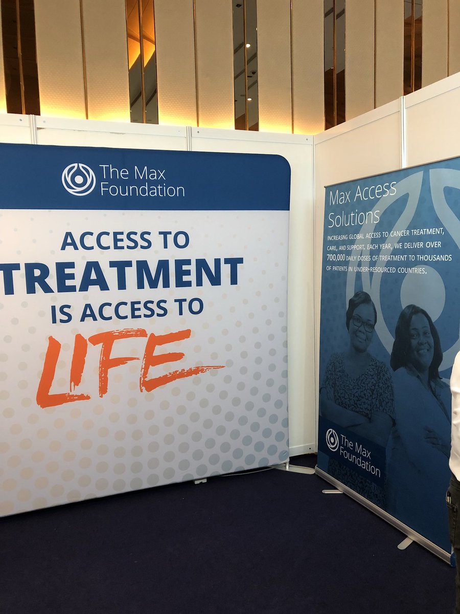 #2018WCC Please do visit @stompoutcancer’s booth #10 at the World Cancer Congress @uicc #AccessToTreatment is Access To Life - there’s a buzz around it already