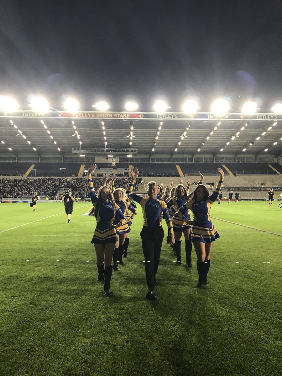The 2018 Heart Yorkshire Leeds Rhinos dance team have had a fab season. We are looking for more dancers for 2019.
Wed 24th Oct 7:30pm
Café Bar 
Headingley Stadium
We are looking for dancers, aged 16 plus.
Contact: Nicola.Booth@leedsrhinosfoundation.org