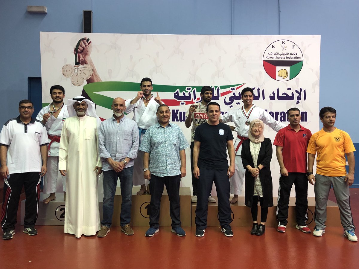 AlMosawiSalman's tweet photo. Beginning of the season 2018/2019 with gold medal🥇in #KataTeam &amp; another gold medal for my twin in Kata Individual🥇thanks to our shihan @nekoofar1 
@SagerAlDebasi @AlmosawiKarate @alyarmoukclub 
#TeamArawaza #TeamWawan #KarateTwins #AlMosawiTwins #Nekoofar_Brand #AlYarmouk_Club https://t.co/8IMQ2qC2Yl