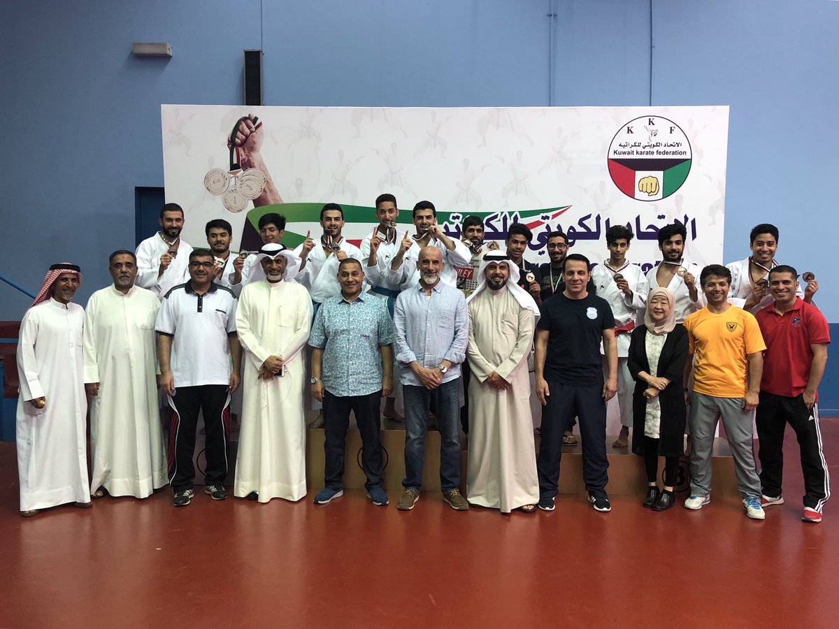 AlMosawiSalman's tweet photo. Beginning of the season 2018/2019 with gold medal🥇in #KataTeam &amp; another gold medal for my twin in Kata Individual🥇thanks to our shihan @nekoofar1 
@SagerAlDebasi @AlmosawiKarate @alyarmoukclub 
#TeamArawaza #TeamWawan #KarateTwins #AlMosawiTwins #Nekoofar_Brand #AlYarmouk_Club https://t.co/8IMQ2qC2Yl