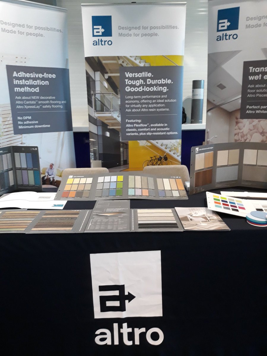 Really excited for the start of the Morgan Sindall South East Supply Chain Event! #altroflooring . Looking forward to introduce our new <a href="/AltroFlooring/">Altro Limited UK & Ireland</a>