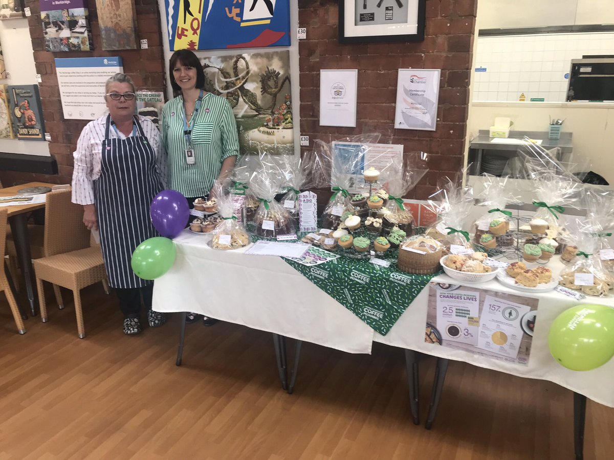 HelenJW0507's tweet image. #Workbridge supports #Macmillan coffee morning