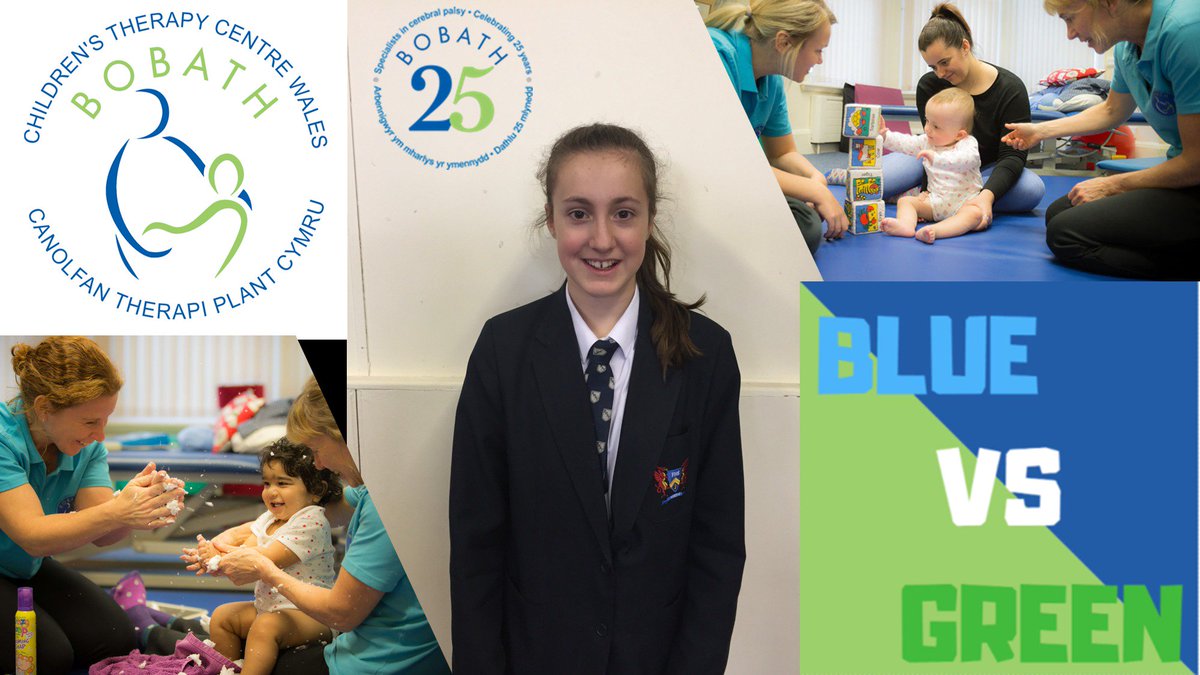 We are very proud of Year 10 Kayla this morning who and gave an assembly to the whole school about her hemiplegia and @BobathWales who helped her so much when she was little. Friday is a fundraising day where students can wear a blue or green accessory in exchange for a £1.