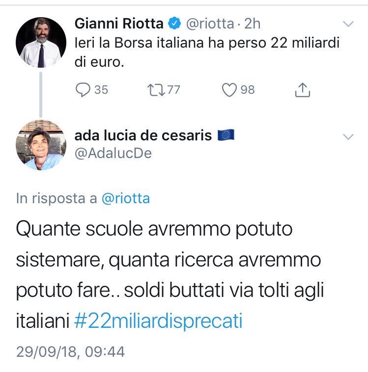 Claudio A. on Twitter &quot;Nel della borsa stanno