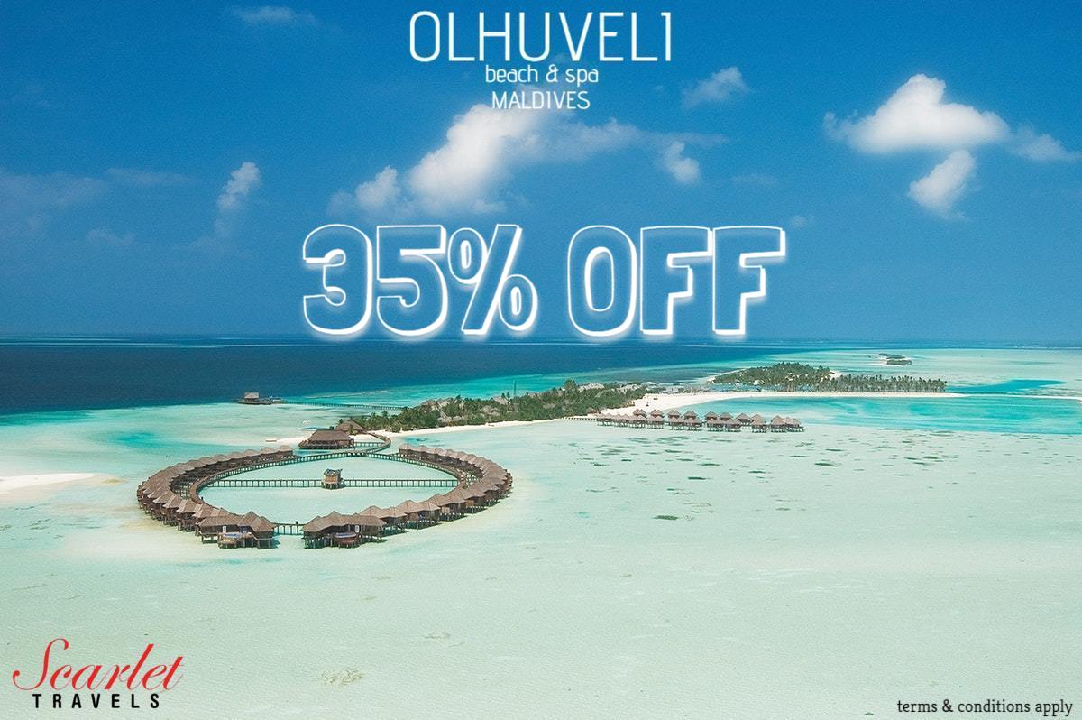 ScarletMaldives's tweet photo. Last Minute Savings!
35% flat discount on ALL CATEGORIES.
50% discount on transfer.

Book &amp; Stay from 1st October 2018 to 31st October.

For more information and booking, contact:
+9603317476
info@scarletmaldives.com #maldives #travel #vacation #sunny #beach #summer #fun https://t.co/j0o5pWbZCx