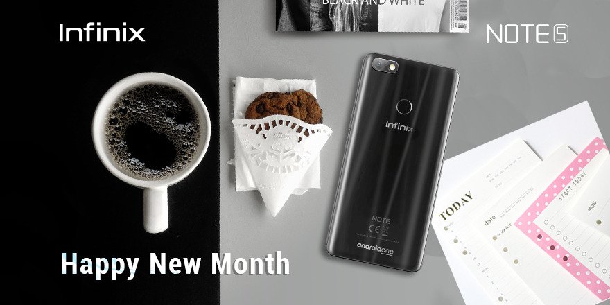 infinixuganda's tweet image. Wishing y&apos;all a productive month.
#InfinixNOTE5