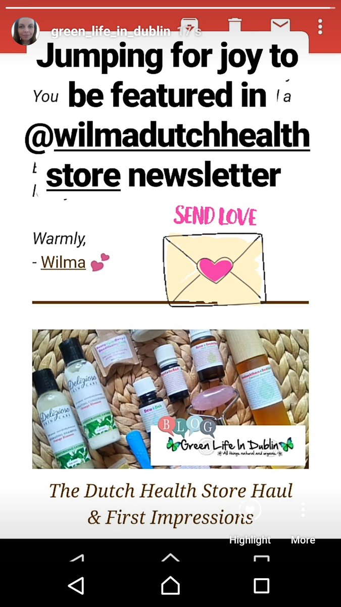 GreenLifeDublin's tweet photo. Excited to be featured in @Organic_DHS newsletter talking about wonderful @LivingLibations (and more) products - check out my post here:
https://t.co/SHqTkaegWy
.
#greenbeautyblogger #greenblogger #greenlifeindublin #organicbeautyblogger #livinglibations #thedutchhealthstore https://t.co/lMQBY59qq6