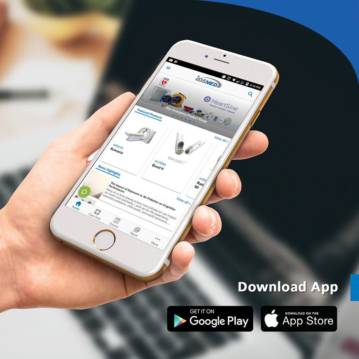 idsMED_PH's tweet photo. Stay connected with idsMED, for all healthcare-related news, healthcare events and healthcare products in Asia. Download our idsMED Mobile App on the Apple App store or Google play. #idsMEDPhilippines #WeCarewithAHeart https://t.co/RDZKqAknkF