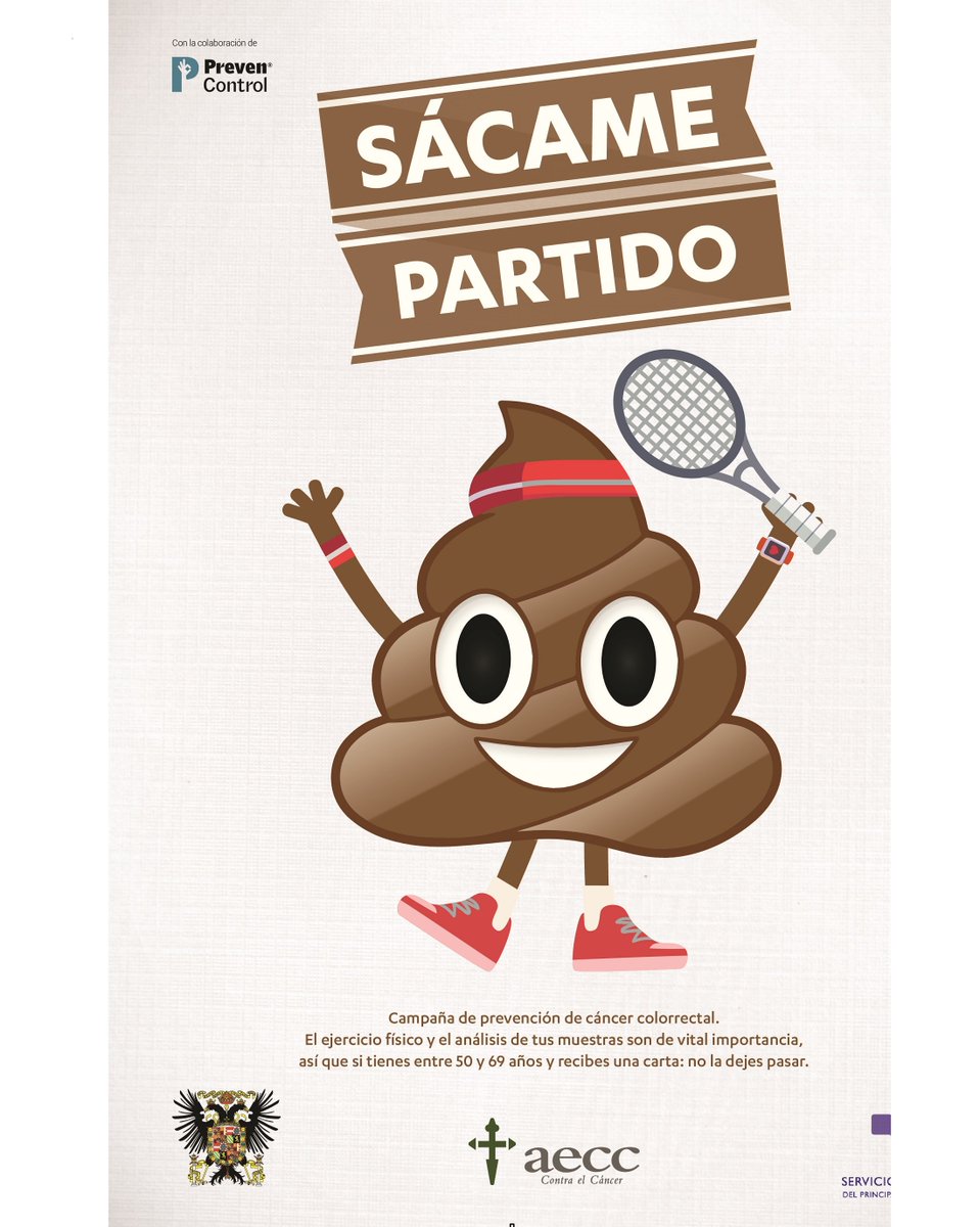 FAAVVI's tweet photo. SI TE LLEGA LA CARTA, ACUDE A TU CENTRO DE SALUD, PUEDE SALVARTE LA VIDA.

El Servicio de Salud del Principado SESPA, Ayuntamiento de Villaviciosa y Asociación Española contra el Cáncer, han iniciado campaña para la prevención del cáncer colorrectal.

https://t.co/D0aRiNgGpZ…/ https://t.co/jE45tIGNVr