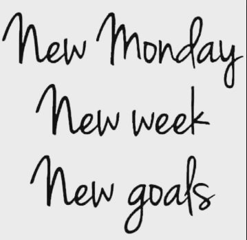 Potwells's tweet photo. Happy Monday Folks...
New Monday 
New Week 
New Goals https://t.co/fGuU2ZbzuG