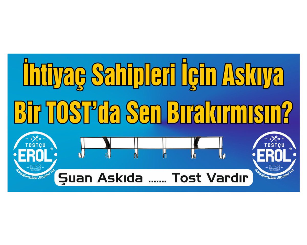 tostcuerol's tweet photo. Bu Kampanya Göstermiş Olduğunuz Yoğun İlgi İçin Teşekkür Ederim , İşletmeme Aç Giren Birini Hiç Geri Çevirmedim Bizim Amacımız Her Zaman Sosyal Sorumluluk Projesinde Biraz Duyarlılık Sağlamaktır 
#tostçuerol #tostcuerol #mehmeterolsorgulu  #tostengineer #gaziantep #türkiye https://t.co/VRR4cG9AUf