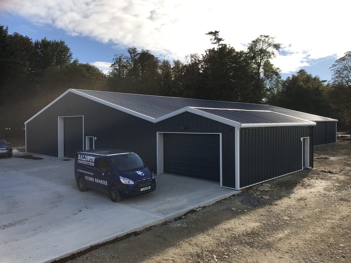 BaldwinConstruc's tweet image. We transformed an old dilapidated Farm building into this stunning classic car store. Old building stripped back to the frame, shot blasted, painted and then rebuilt into what it is today. #farm #industrial #construction #steel #frame #concrete