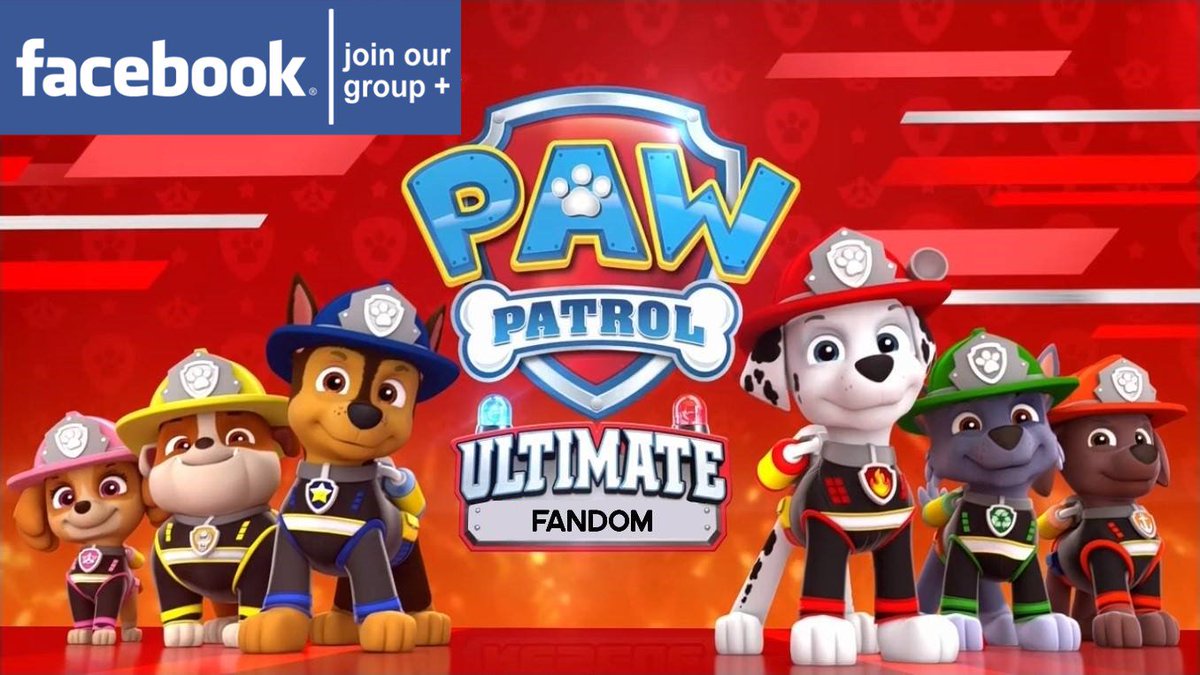 Patrol Wiki en Twitter: "Join Facebook group, PAW Patrol Ultimate Fandom, to talk about PAW Patrol with thousands of other PAW Patrol fans all over the world! https://t.co/WfVD5Qxc2e #pawpatrol https://t.co/hWVzkHVLnh" /