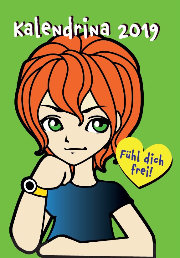 LSB_NRW's tweet photo. „Fühl dich frei!“: Der Mädchenkalender „Kalendrina 2019“ für sportliche Mädchen mit und ohne Behinderung ist ab sofort erhältlich! Der praktische Jahresplaner (144 Seiten) vom @BRSNW_eV und der Sportjugend NRW wird vom @MHKBG_NRW gefördert! HIER BESTELLEN: https://t.co/Hu7Eauk9hH https://t.co/JJn44zbt20