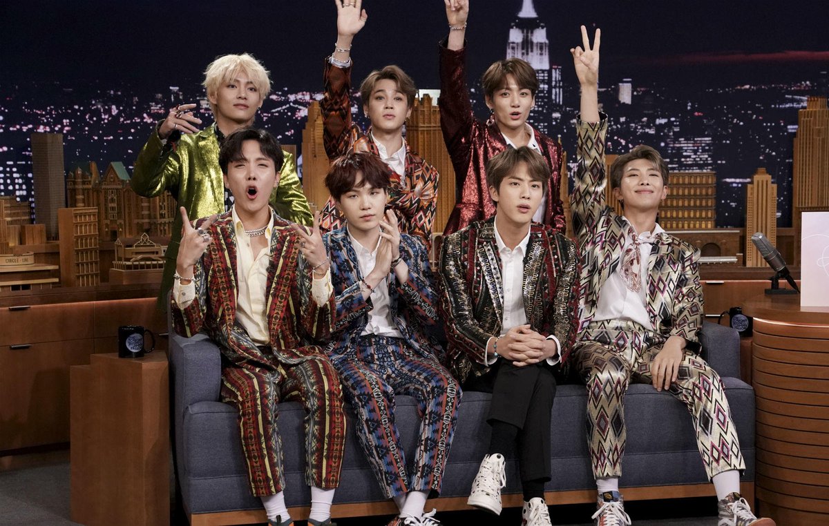 NME's tweet photo. #BTSArmy, assemble! We want your fan questions for our upcoming interview with BTS - reply to this tweet with your Qs and we'll put the best ones to the K-pop sensations https://t.co/Ybr2yMyGNc