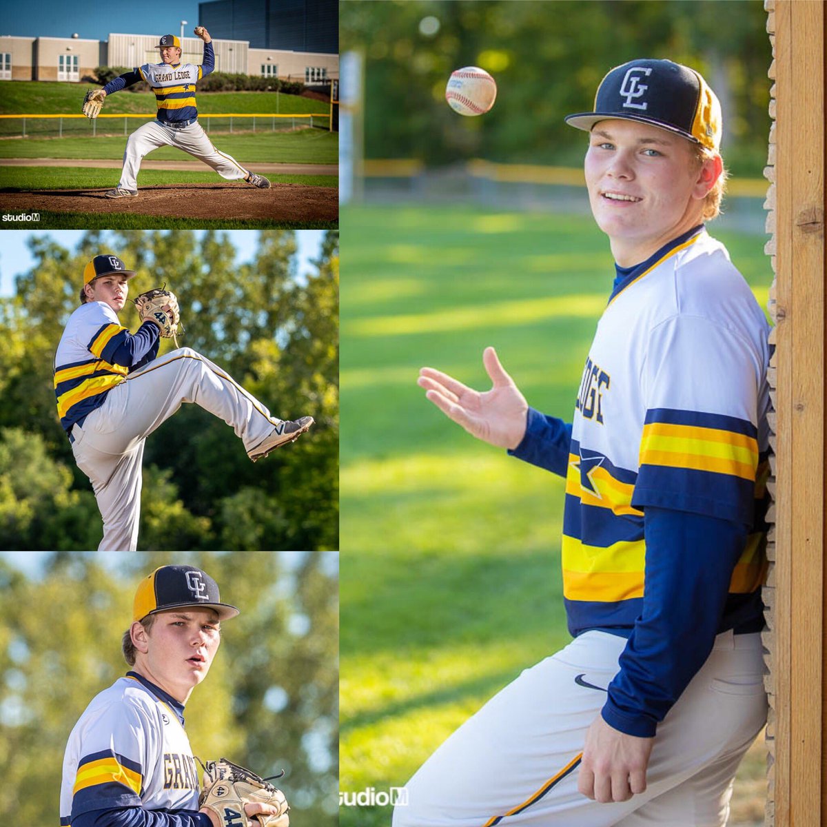 StudioMphotogs's tweet photo. Busy time getting kids in before the Yearbook Deadline! Here are a few photos from Justin’s season! Still time to get in!! https://t.co/hsRYTN5coi