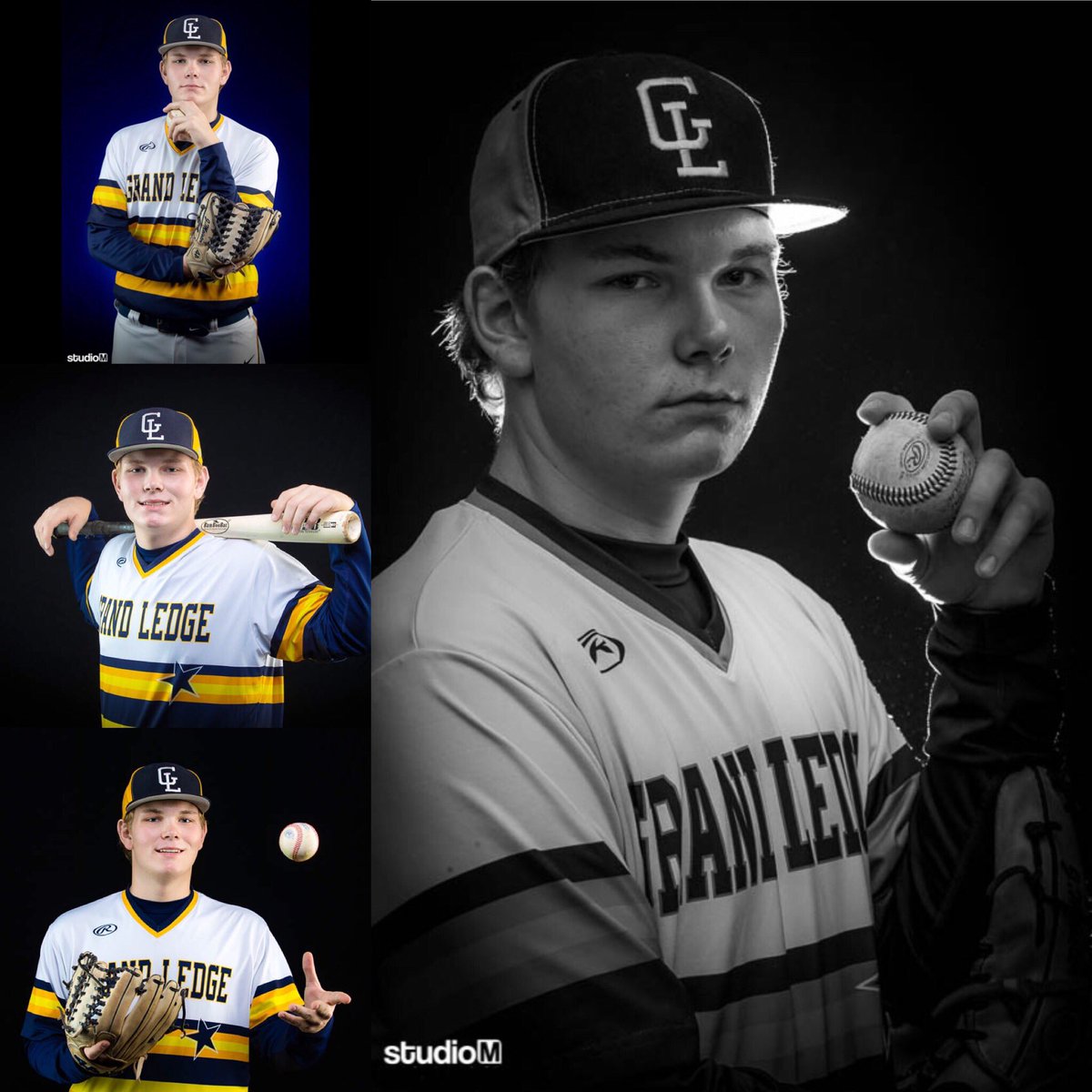 StudioMphotogs's tweet photo. Busy time getting kids in before the Yearbook Deadline! Here are a few photos from Justin’s season! Still time to get in!! https://t.co/hsRYTN5coi