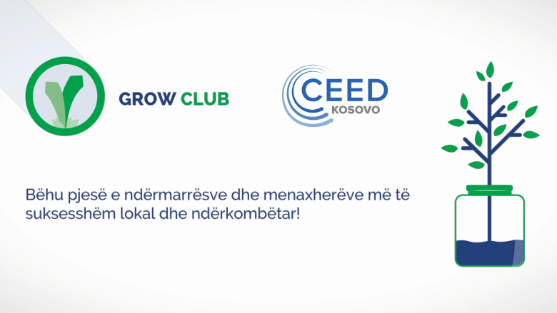 CEEDKosovo's tweet photo. Klubi i ndërmarrësve “GROW” i hapur për aplikime për vitin 2018-2019. GROW Club i dedikohet ndërmarrësve në zhvillim, të cilët kërkojnë të   zgjerojnë rrjetin e tyre të biznesit, të rrisin vëllimin e shitjeve dhe   të përmirësojnë pozitën në treg. Link: https://t.co/nExFJzlGiE https://t.co/oSFCBdsLQE