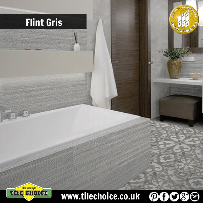 Tile Choice On Twitter The Flint Gris Range Includes A Stunning