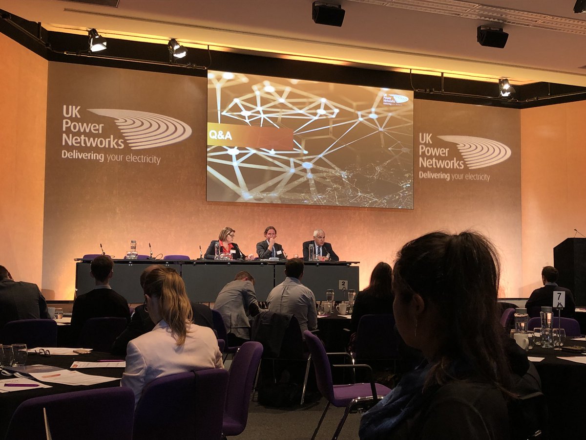 “When you look at the regulatory regime....RIIO is all about incentive based regulation, which in terms of returns we are incentivised NOT to spend money on the network but deliver the outputs.” #flexibilityfirst is key doing that says <a href="/UKPowerNetworks/">UK Power Networks</a> CEO Basil Scarsella.